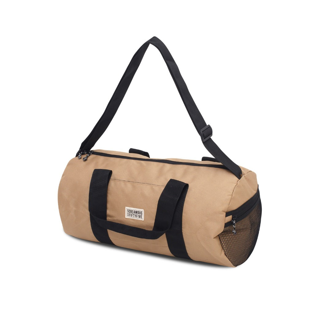 Fitness Gym Travel Duffle Bag SOILE CREAM