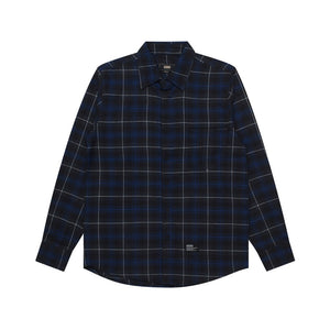 Flannel PETER BLACK NAVY