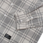 Load image into Gallery viewer, Flannel JAMES GREY WHITE
