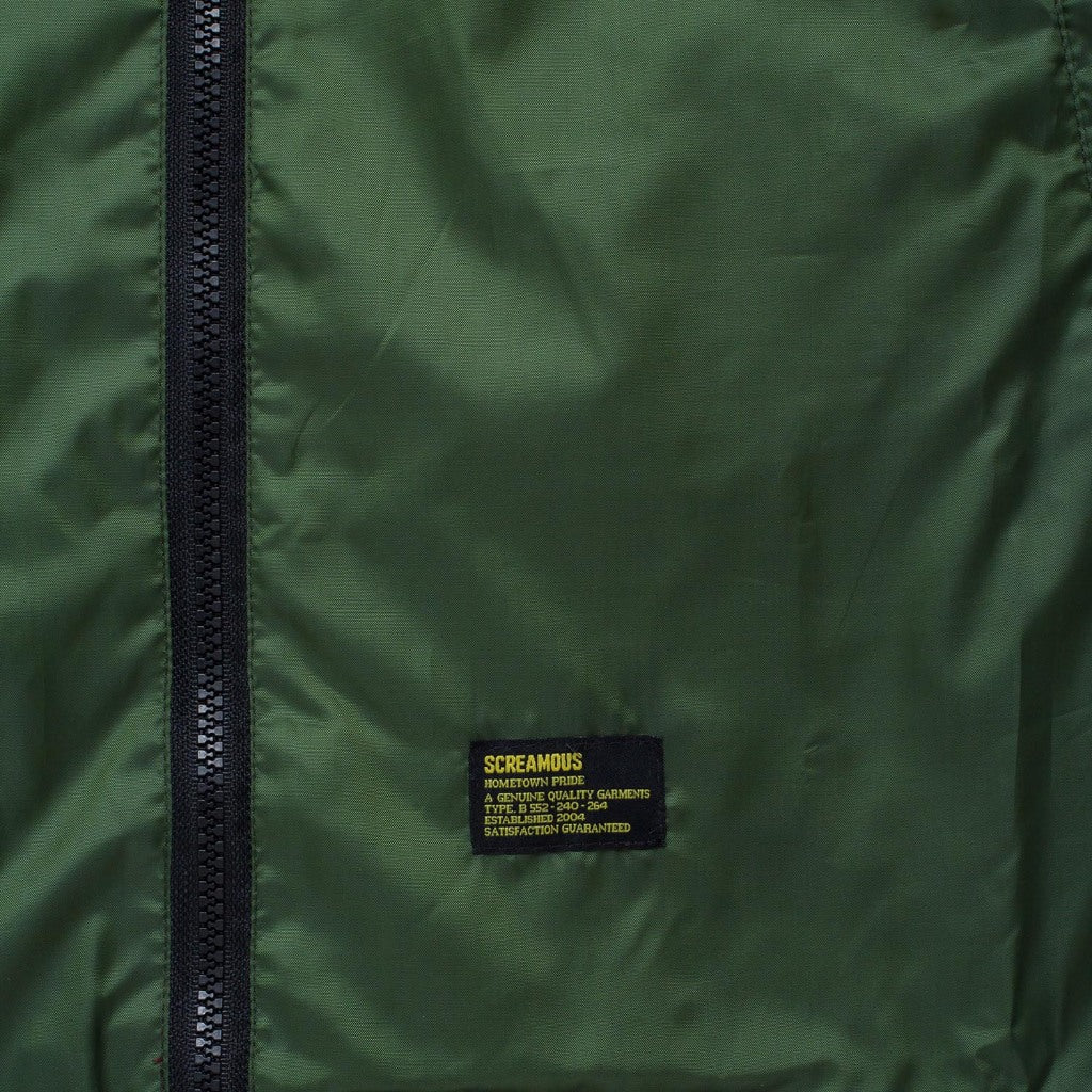 Reversible Jacket ARILE GREEN - MAROON