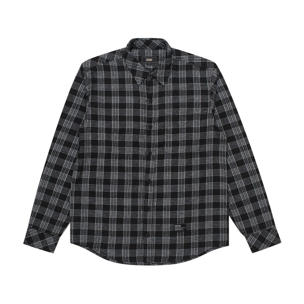 Flannel OMAR BLACK MISTY
