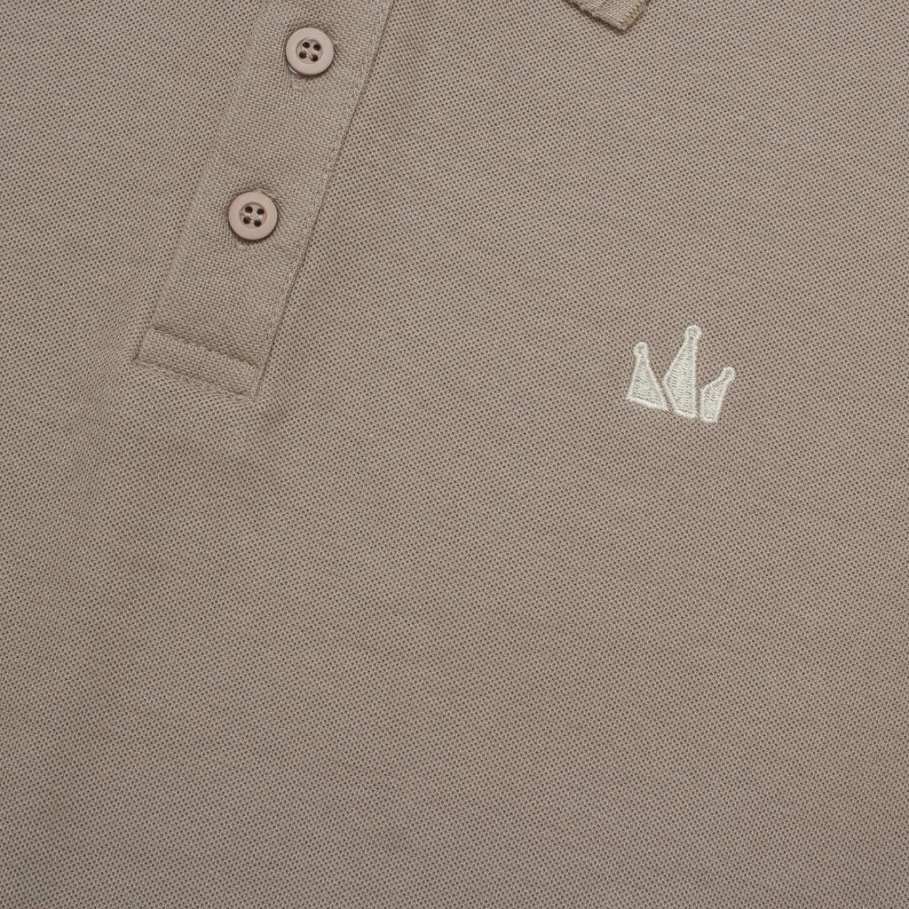 Polo Shirt CROWN SAGE SGE BROWN