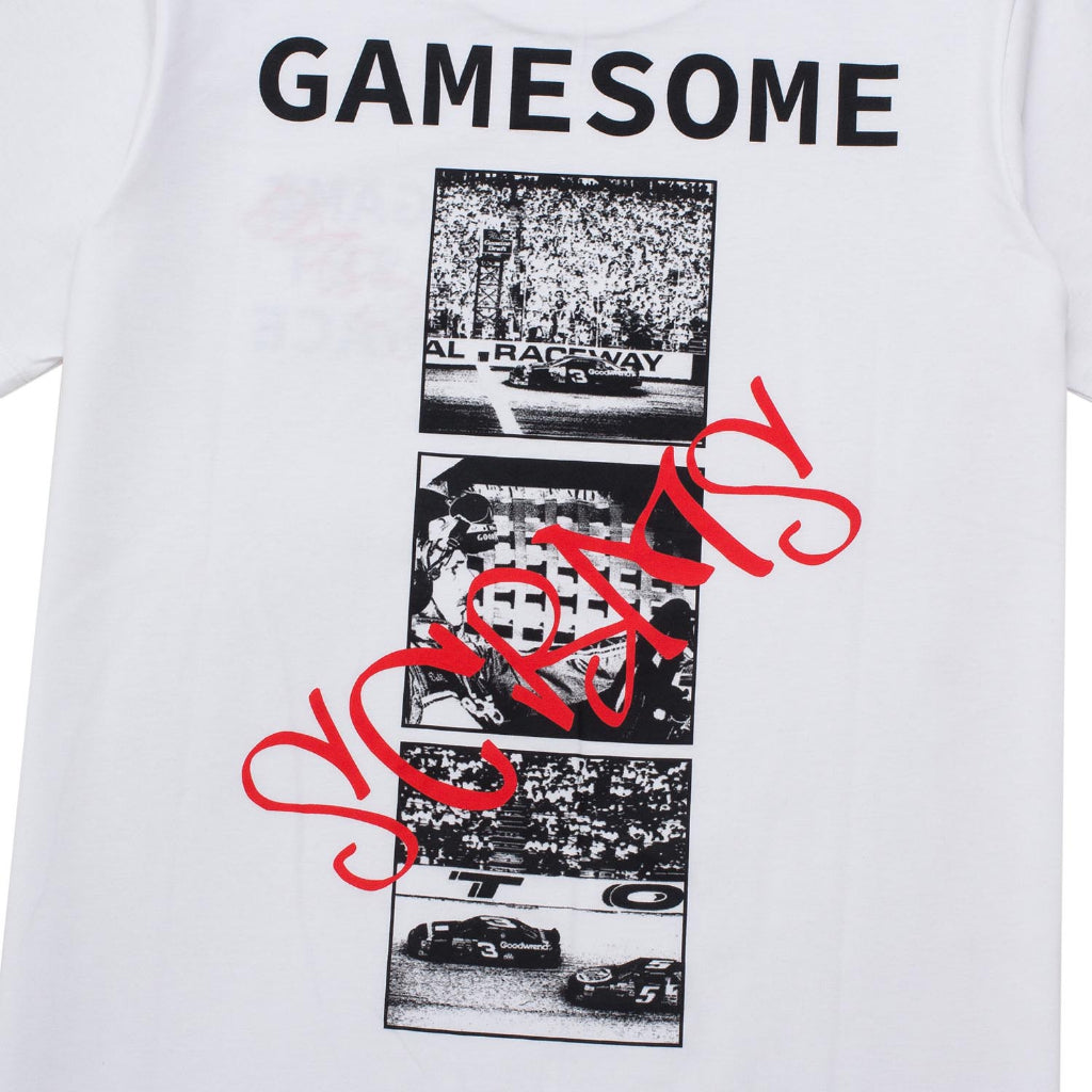 GAMESOME T-Shirt RACEAWAY WHITE