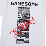 Load image into Gallery viewer, GAMESOME T-Shirt RACEAWAY WHITE
