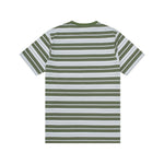 Load image into Gallery viewer, T-Shirt Stripe FILBERT GREEN WHITE
