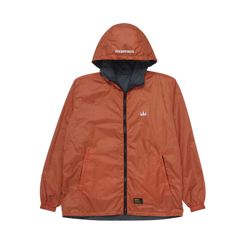 Screamous Reversibel Jacket ARILE DARK GREY - DARK ORANGE