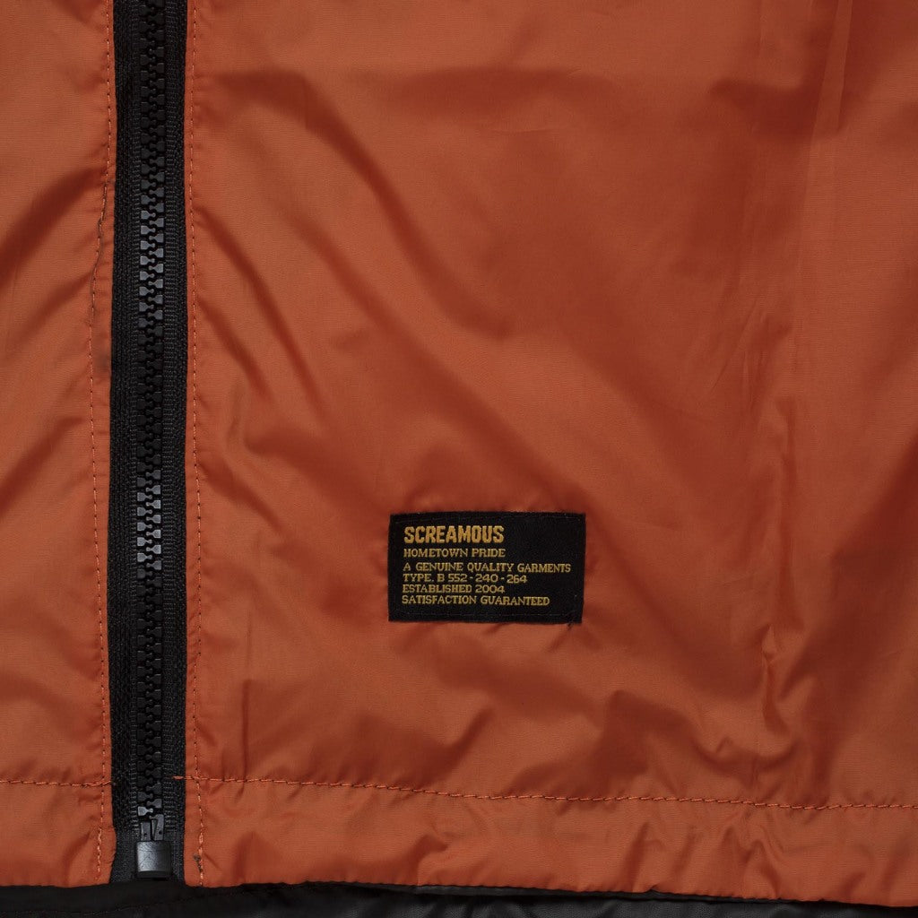 Reversibel Jacket ARILE ORANGE DARK ARMY