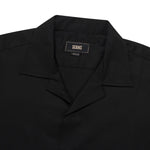 Load image into Gallery viewer, Shortsleeve Shirt Open Collar SADE BLACK
