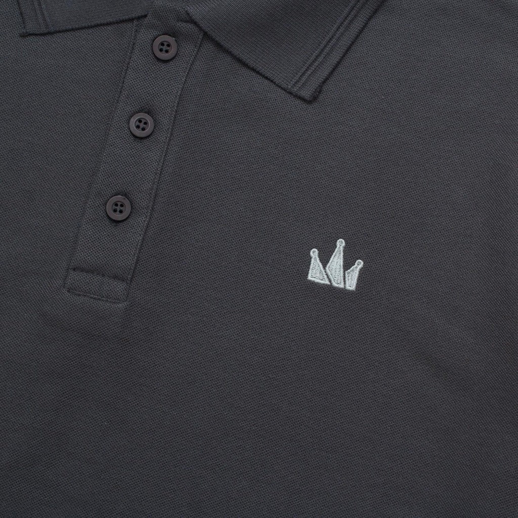 Polo Shirt CROWN DARK GREY DRK GRY
