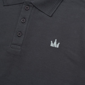 Polo Shirt CROWN DARK GREY DRK GRY
