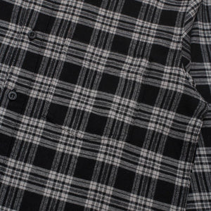 Flannel MORRIS BLACK GREY