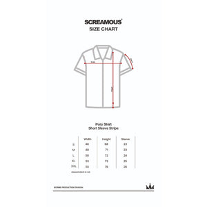 Polo Shirt Stripe MORD NAVY RED