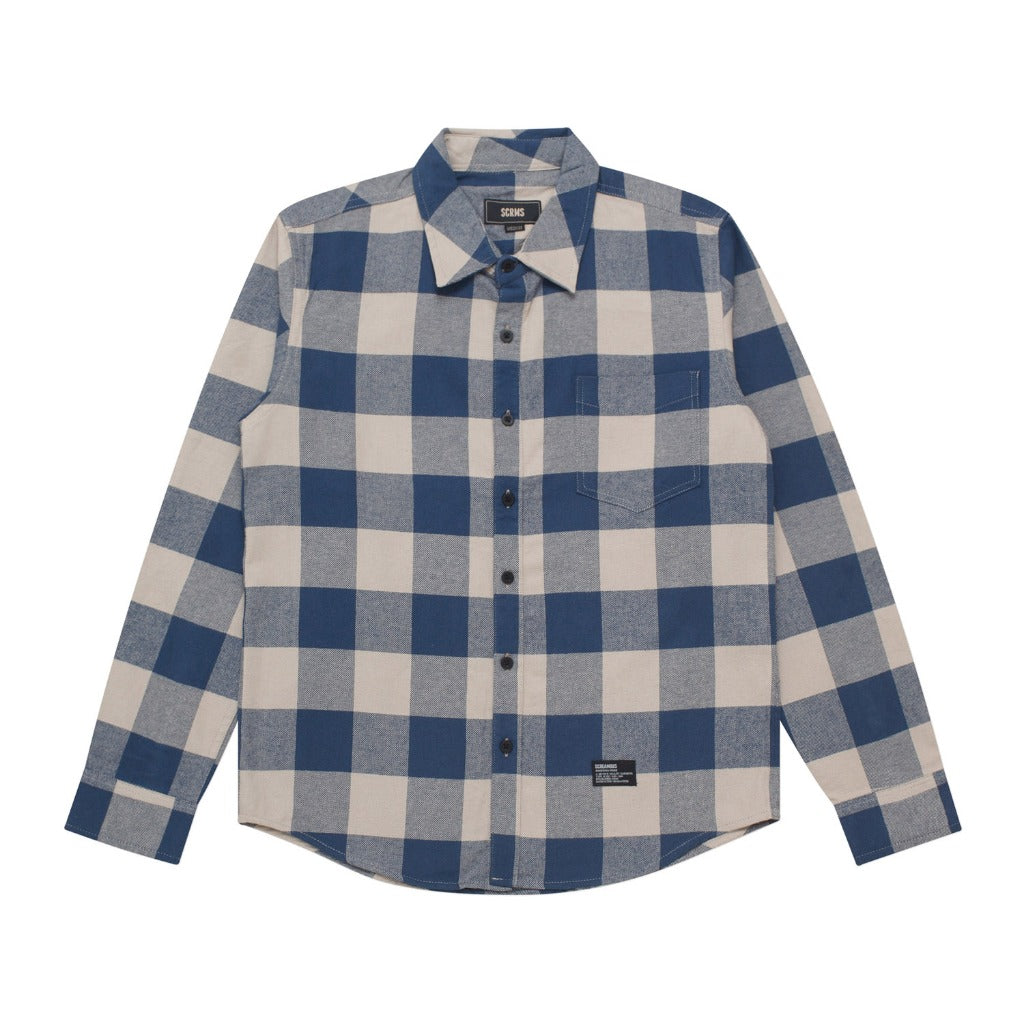 Flannel APSWIL NAVY CREAM