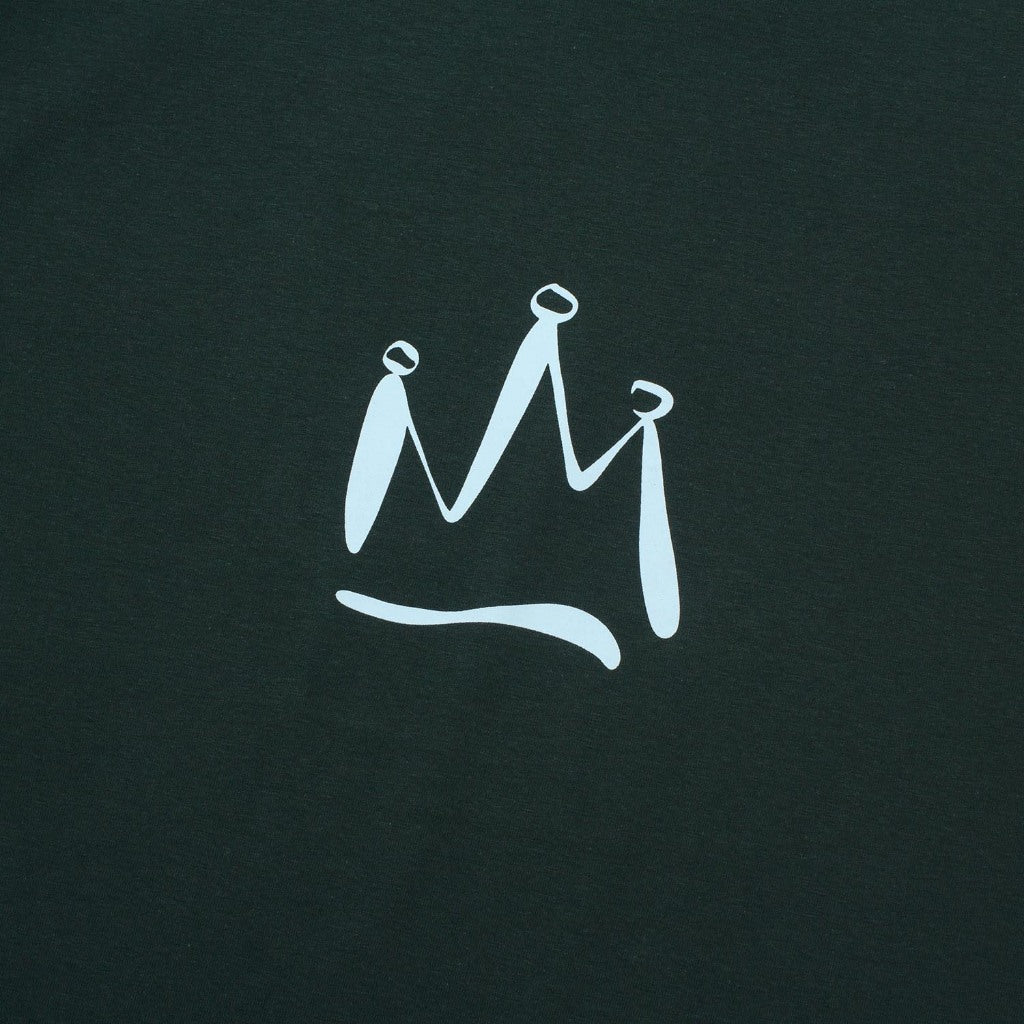 T-Shirt CROWN BRUSH DARK GREEN