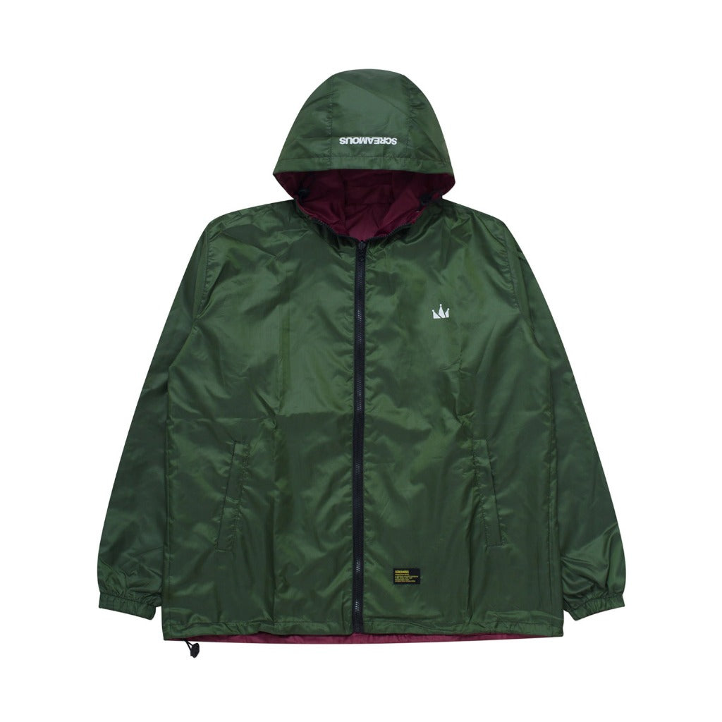 Reversible Jacket ARILE GREEN - MAROON