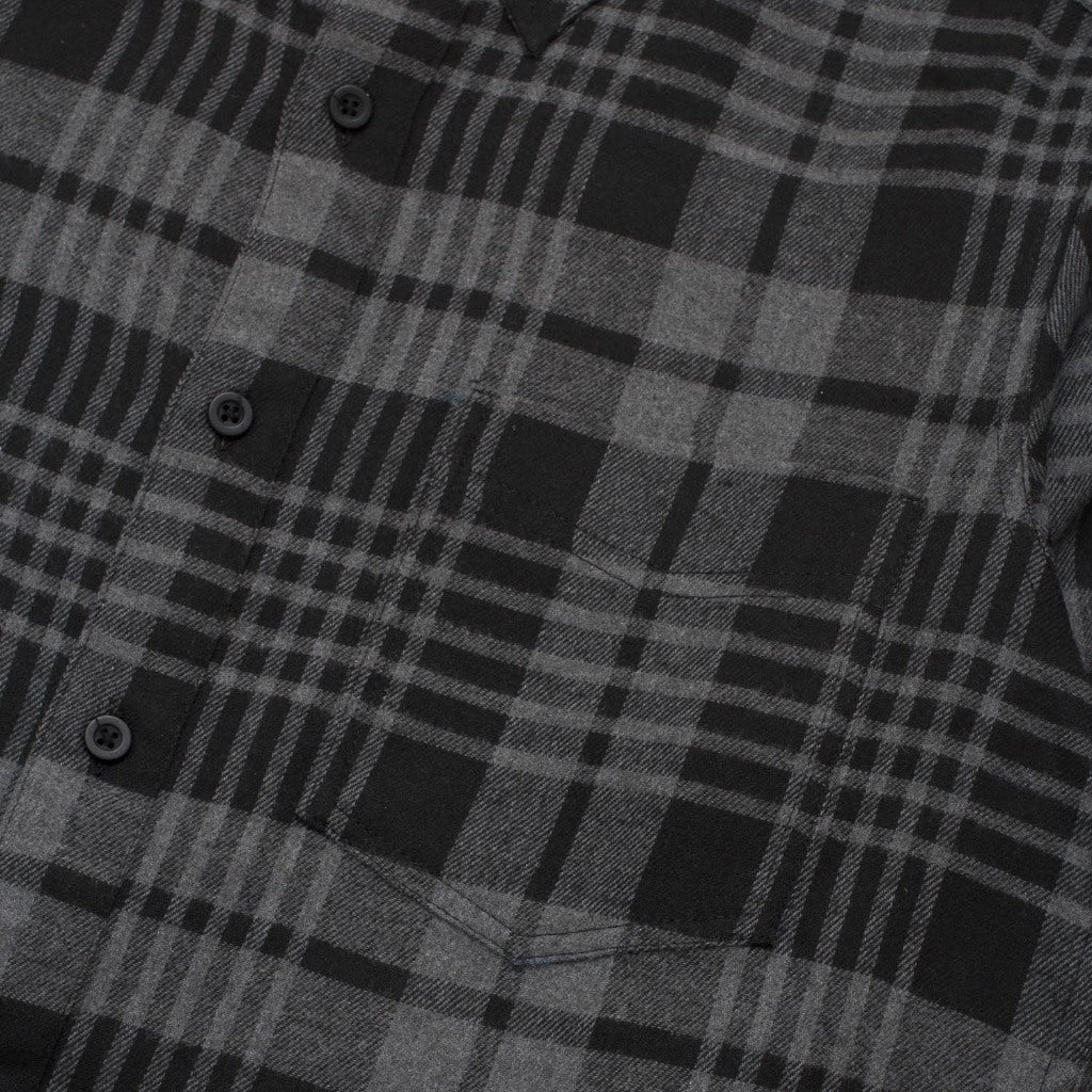 Flannel QUANES BLACK GREY