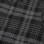 Load image into Gallery viewer, Flannel QUANES BLACK GREY
