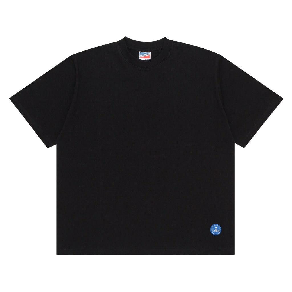 T-Shirt BOXY FIT 16s ESKE BLUE LABEL BLACK