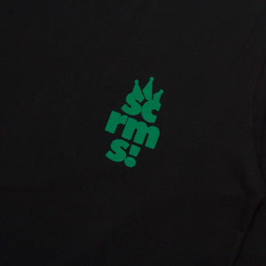 T-Shirt Longsleeves VERT REP BLACK