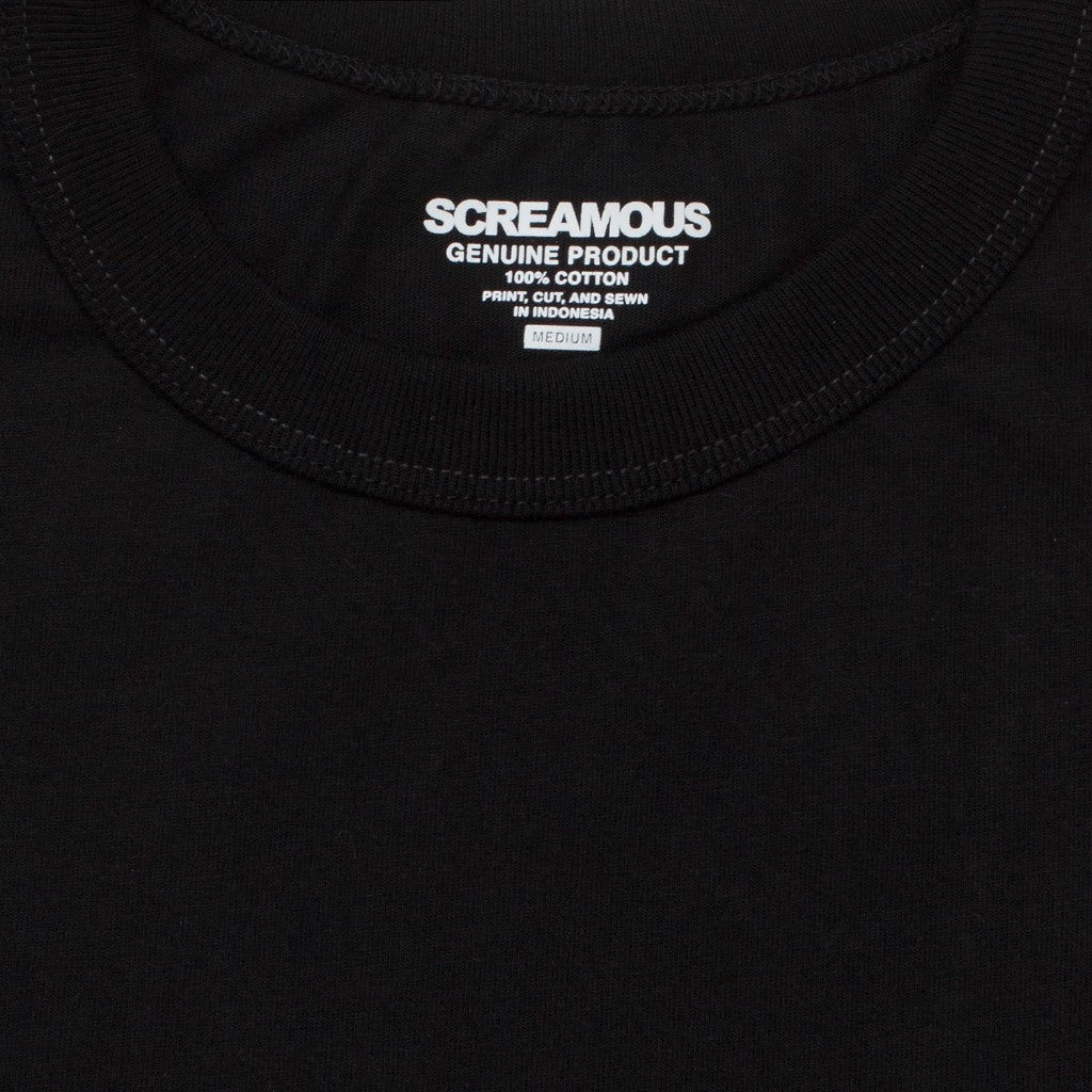 T-Shirt Longsleeves VERT REP BLACK