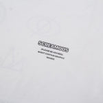 Load image into Gallery viewer, T-Shirt OVERSIZE OUTLINE SKULL WHITE

