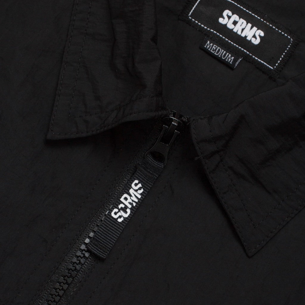 WindShirt Short Sleeve Oversize MELVIC BLACK
