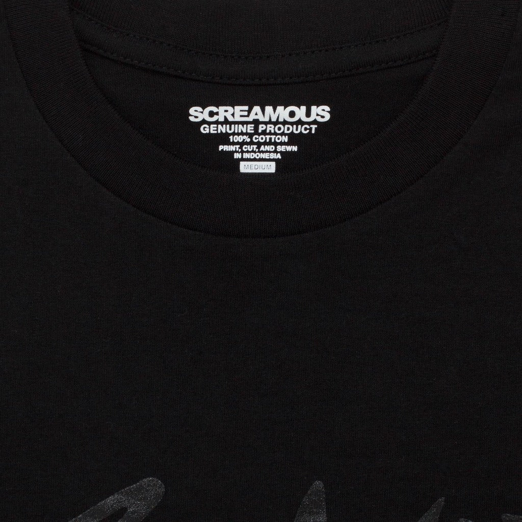 T-Shirt Longsleeves DOUBLE LAYER AZTERI BLACK WHITE