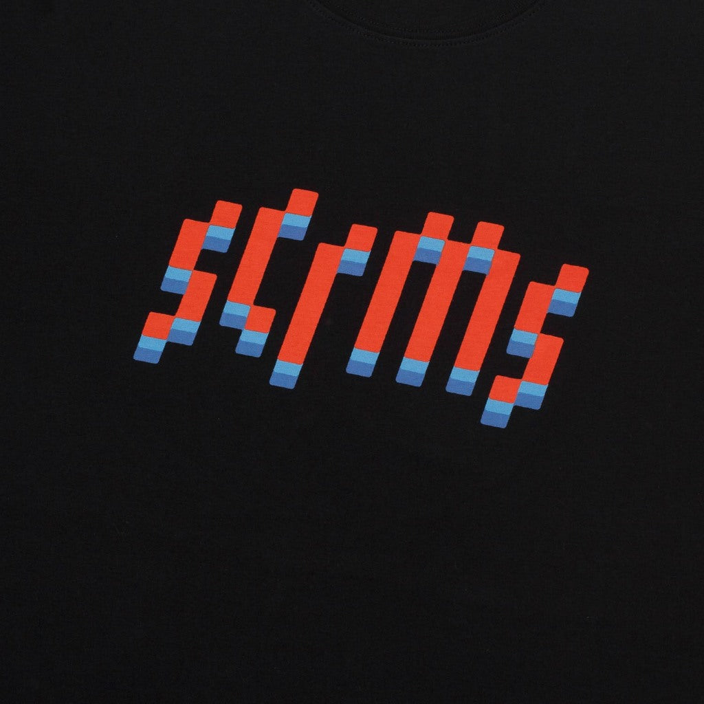T-Shirt OVERSIZE COLOR BLOCKS BLACK