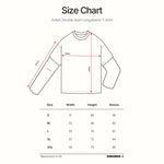 Load image into Gallery viewer, T-Shirt Longsleeves DOUBLE LAYER AZTERI BLACK WHITE

