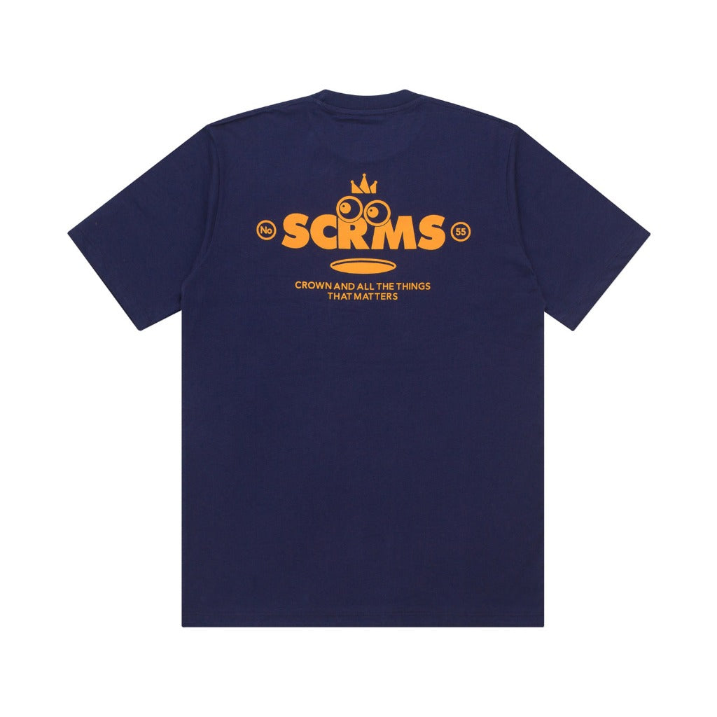 T-Shirt EYES NAVY BLUE