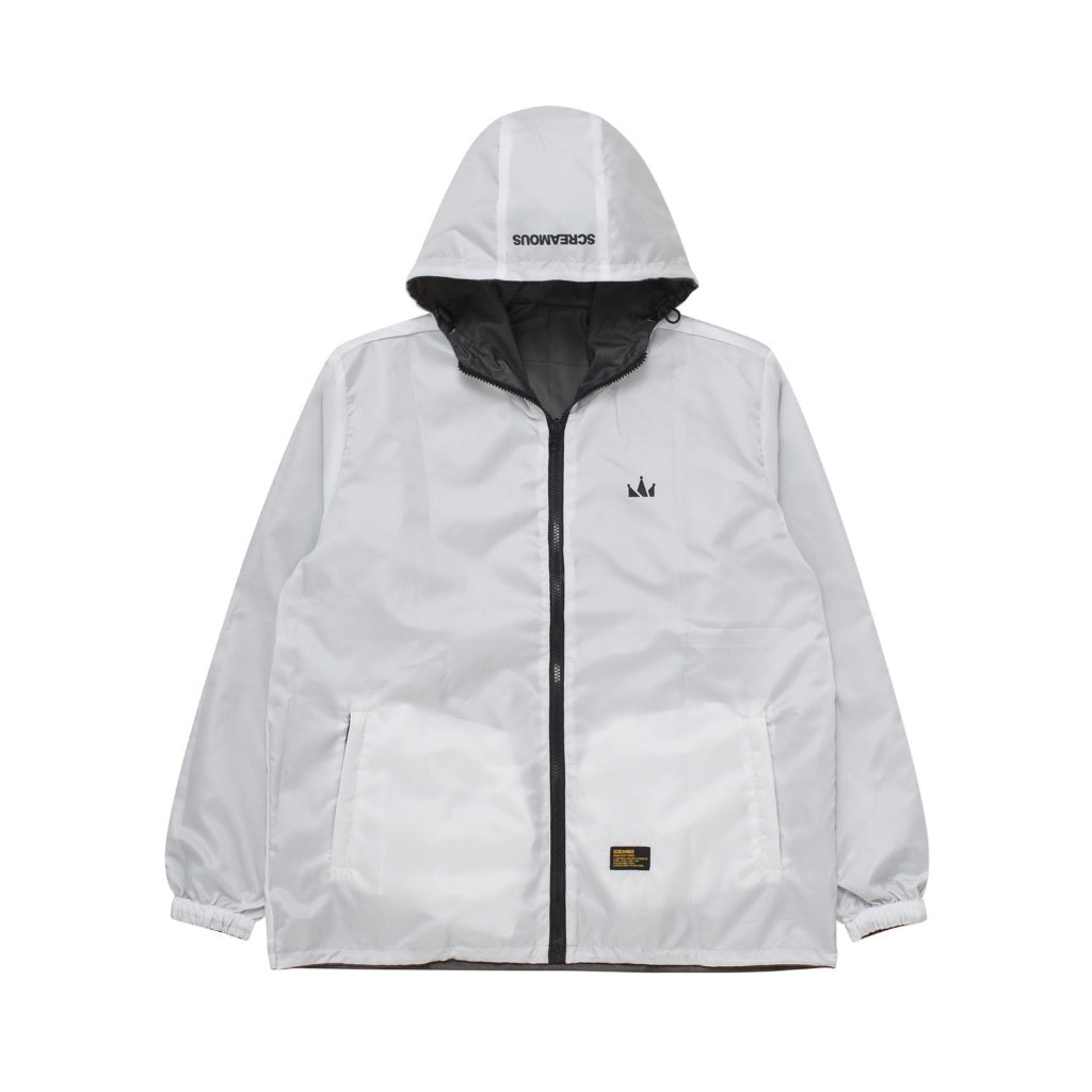 Reversible Jacket ARILE DARK GREY - WHITE