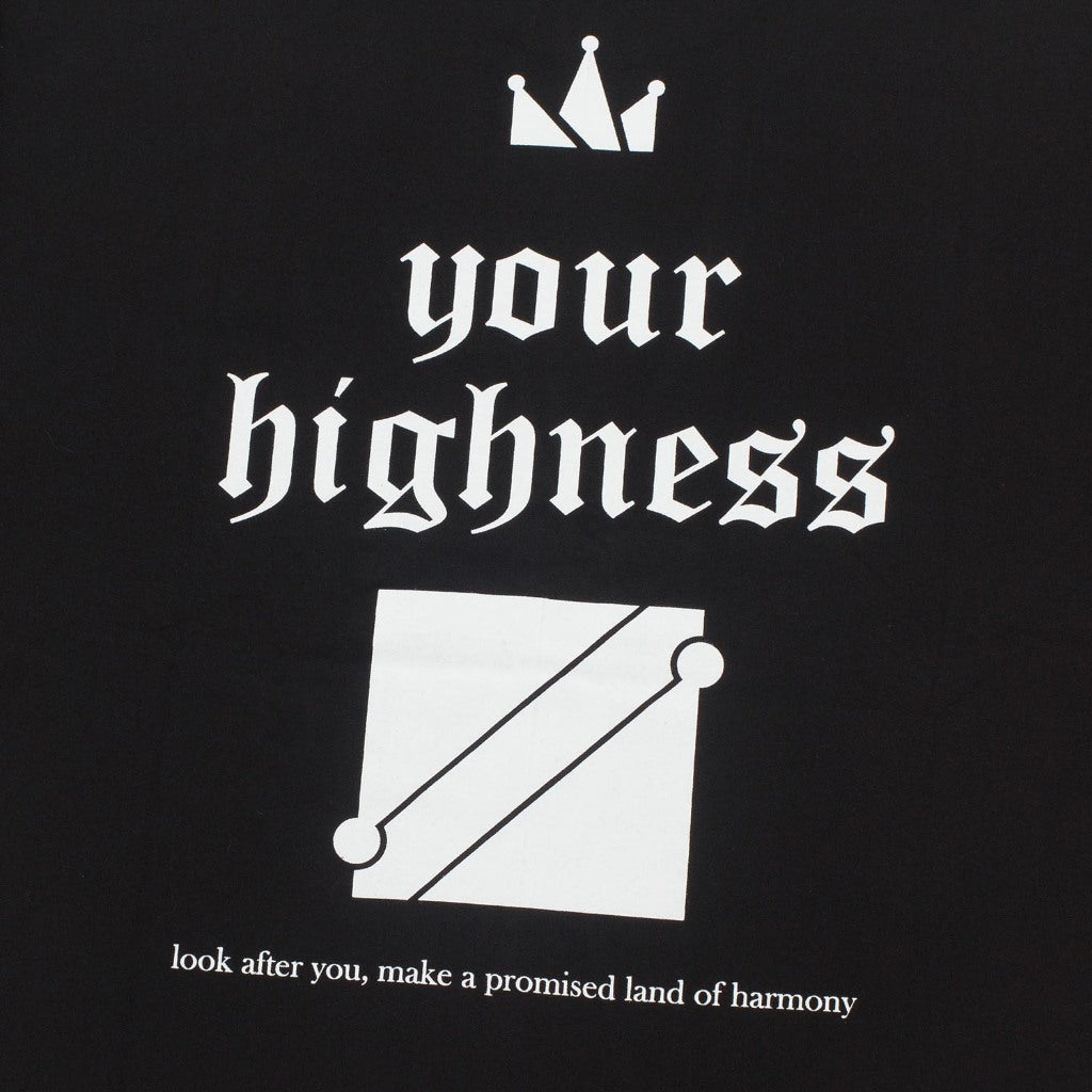T-Shirt OVERSIZE HIGHNESS BLACK