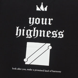 T-Shirt OVERSIZE HIGHNESS BLACK