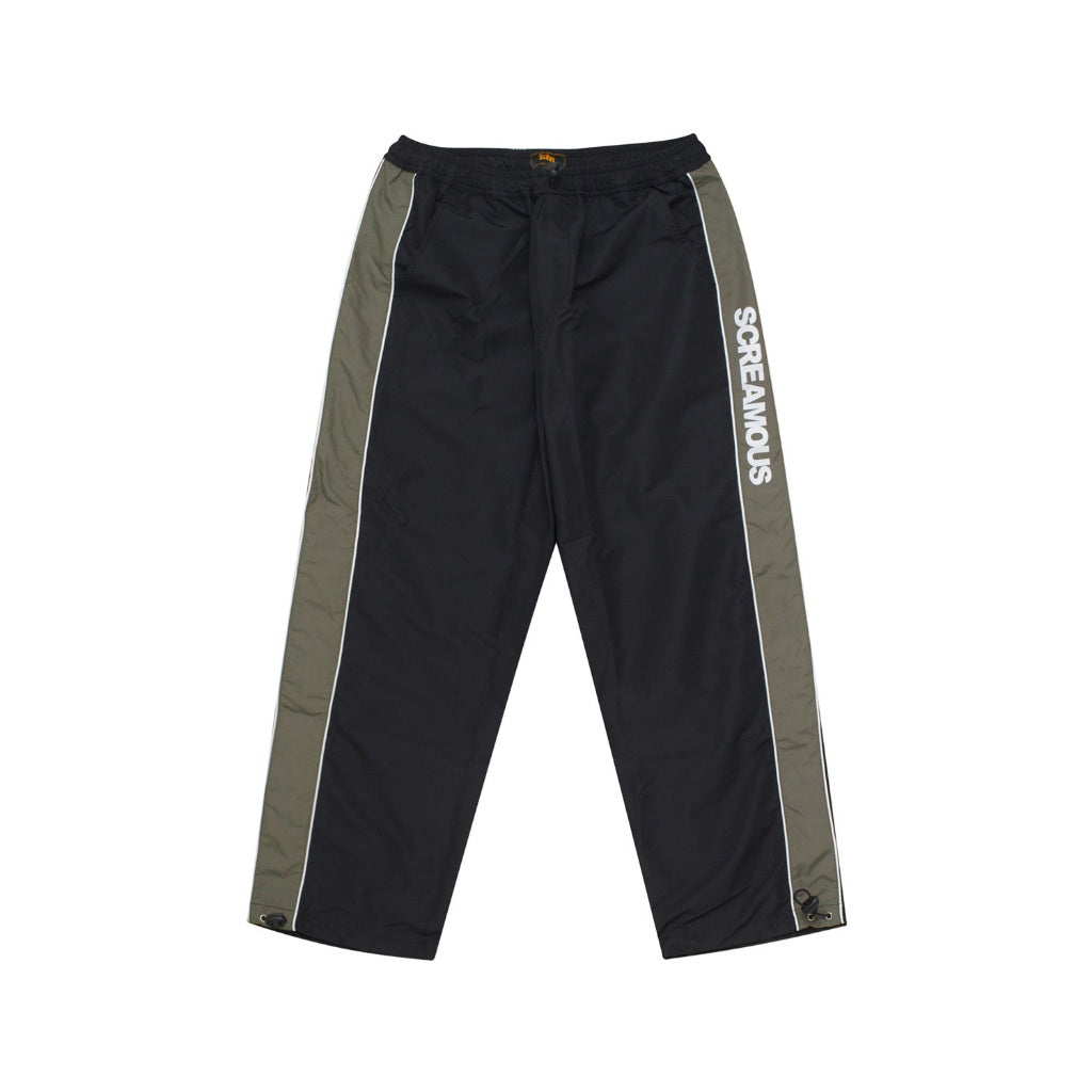 Track Pants Parachute THIMO BLACK OLIVE Loose Fit