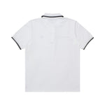 Load image into Gallery viewer, Polo Shirt CROWN LINES BLACK WHITE
