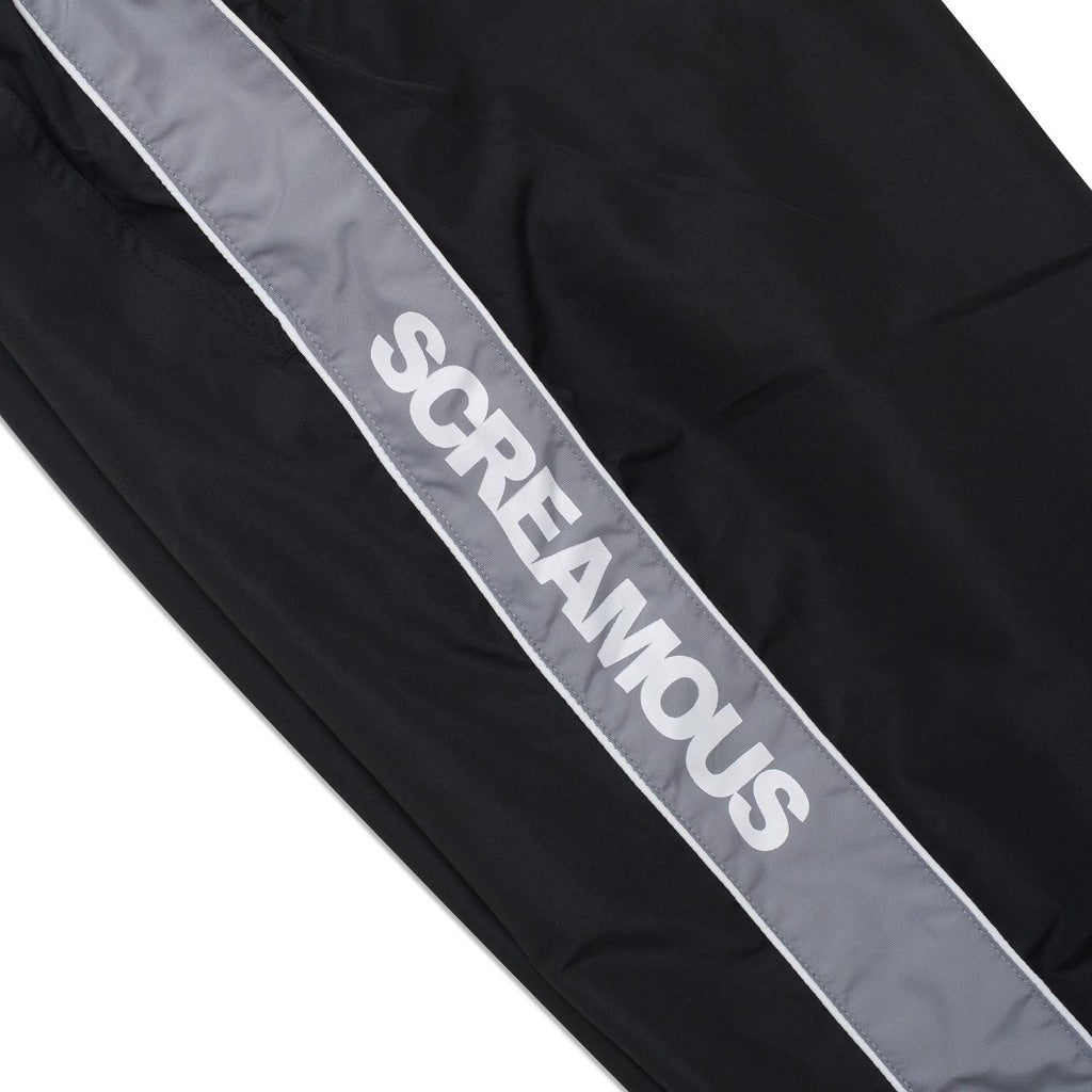 Track Pants Parachute THIMO BLACK GREY Loose Fit