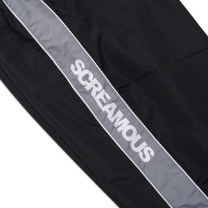 Track Pants Parachute THIMO BLACK GREY Loose Fit