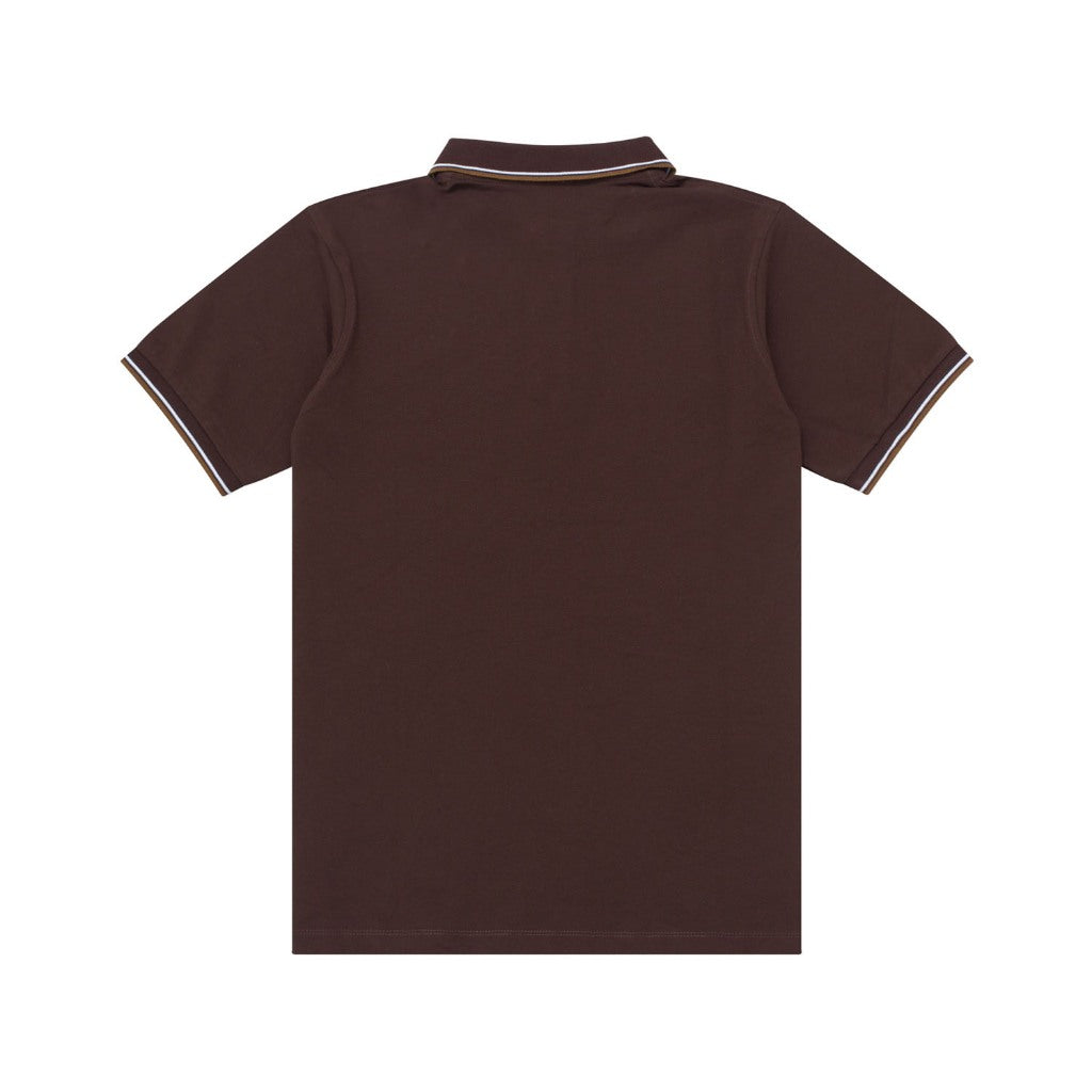 Polo Shirt CROWN LINE TOBACCO BROWN