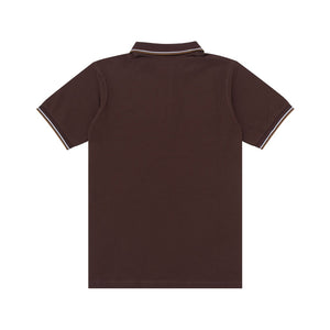 Polo Shirt CROWN LINE TOBACCO BROWN