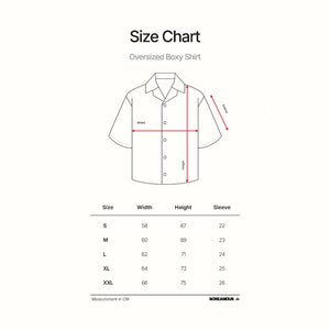 Shortsleeve Shirt Boxy Oversize Spread Collar QILLE BLACK