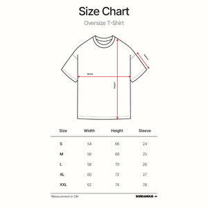 T-Shirt BOXY FIT 16s TYPEFORM and COLLECTIVE SHAPES PLANT WHITE