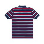 Load image into Gallery viewer, Polo Shirt Stripe NAZEO NAVY RED WHITE
