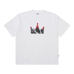 Load image into Gallery viewer, T-Shirt BOXY FIT 16s FIFTY FIVE and BEYOND MOUNTAIN RANGE WHITE
