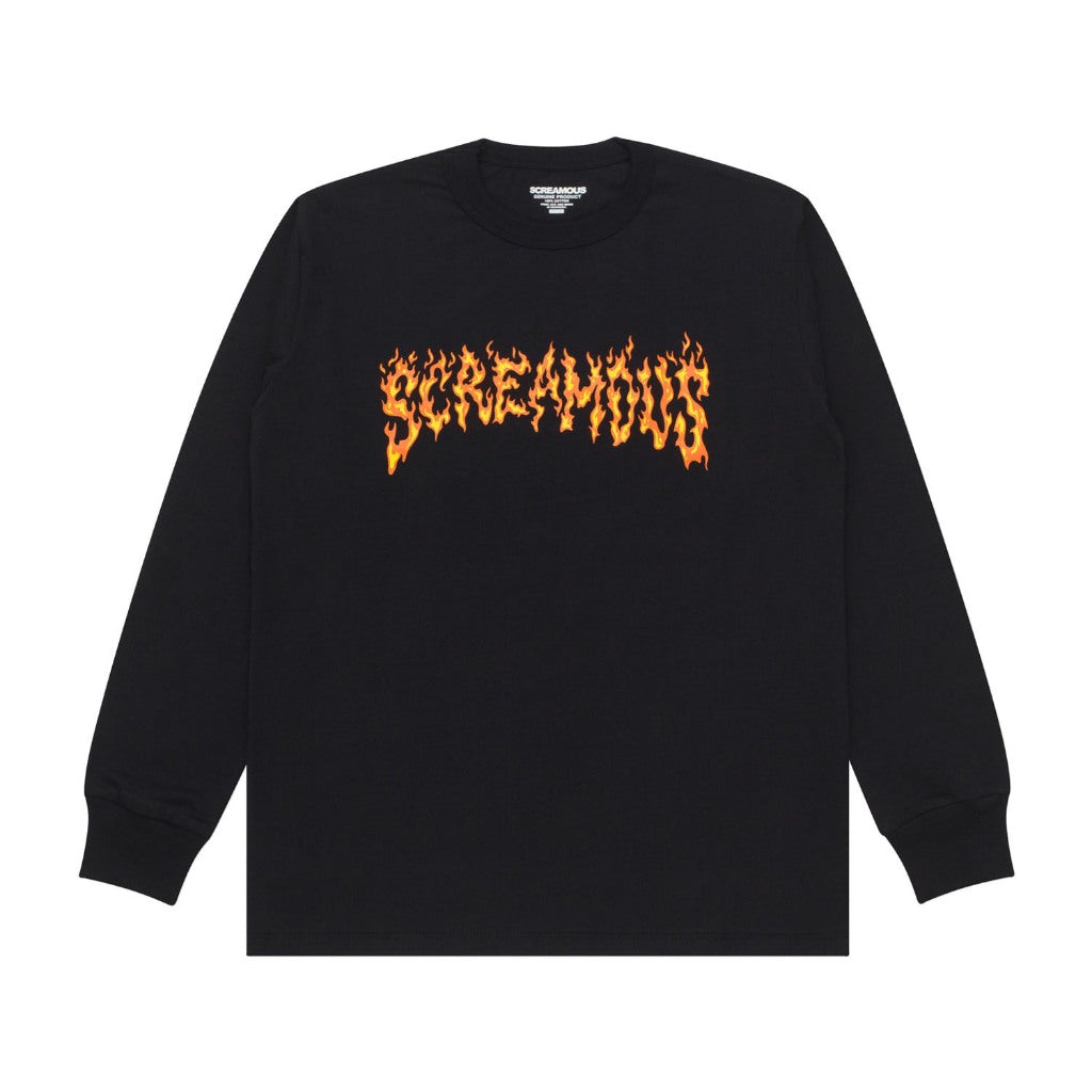 T-Shirt Longsleeves VARM BLACK