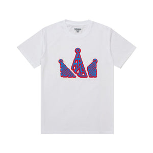 T-Shirt CROWN CURVED WHITE
