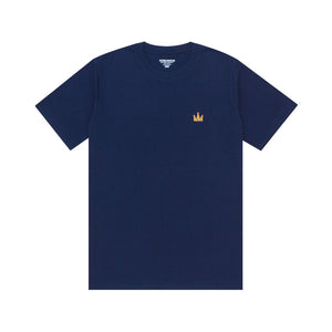 T-Shirt CROWN LOGO SS MIDNIGHT NAVY