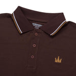 Load image into Gallery viewer, Polo Shirt CROWN LINE TOBACCO BROWN
