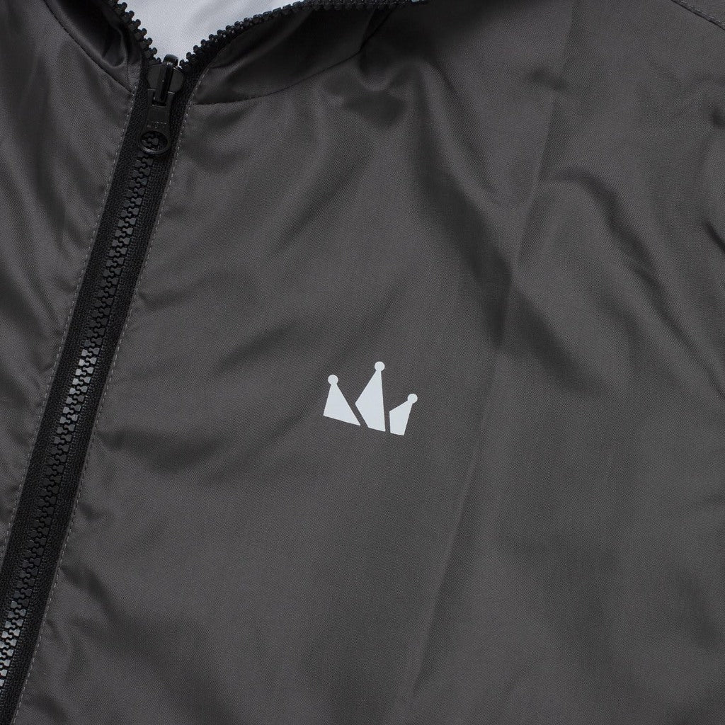 Reversible Jacket ARILE DARK GREY - WHITE