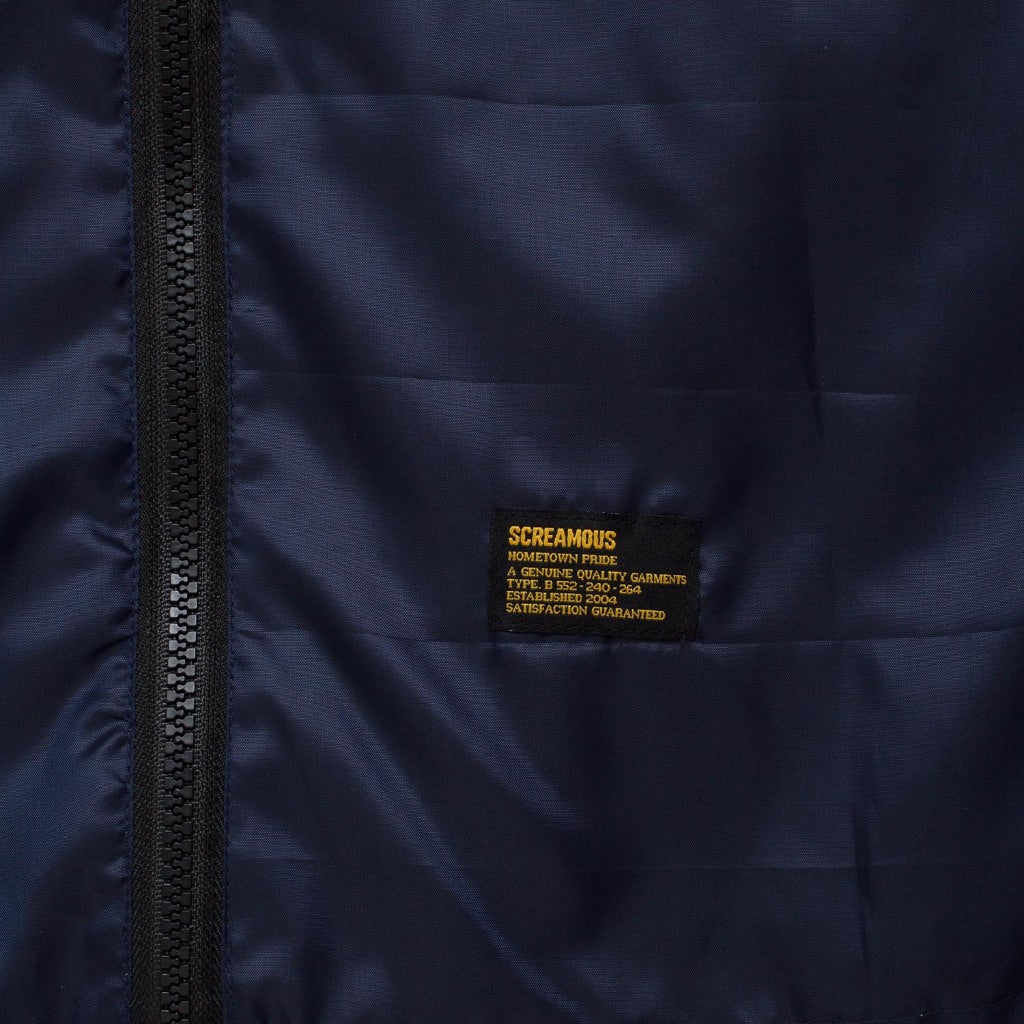 Reversible Jacket ARILE NAVY - LIGHT GREY