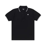 Load image into Gallery viewer, Polo Shirt CROWN LINE WHITE BLACK
